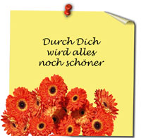 Blumomat und die Blumensprache - Gerbera